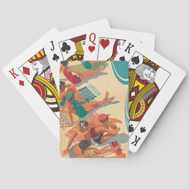 Paradise Beach Club Playing Cards (Back)