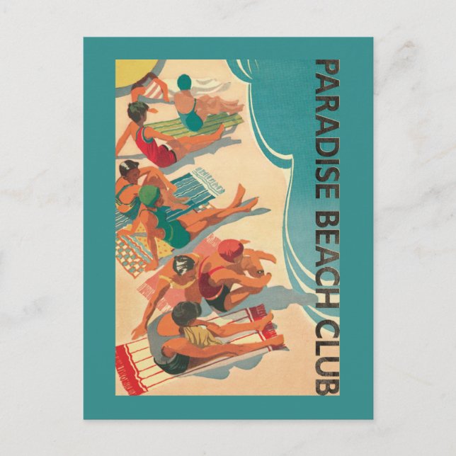 Paradise Beach Club Postcard (Front)