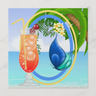 Paradise Beach Invitation