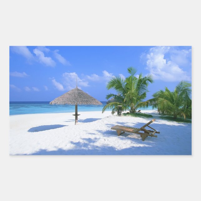 Paradise beach stickers (Front)