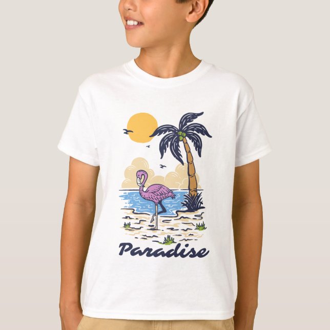 Paradise Beach T-Shirt (Front)