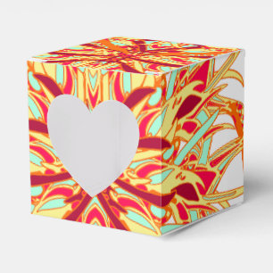 Paradise Bird Orchid Favour Box