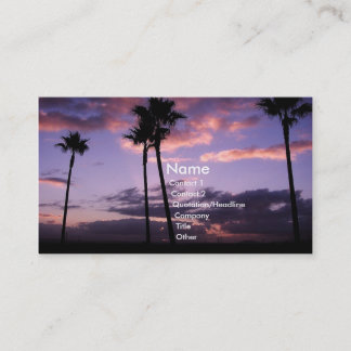 Paradise Business Card