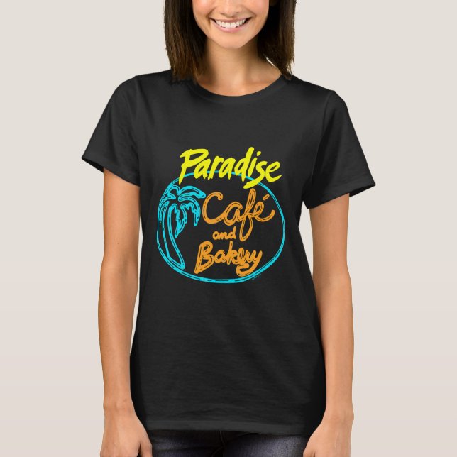 Paradise Cafe, dark shirts (Front)