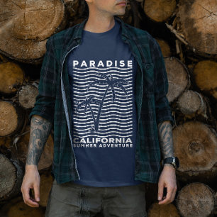 Paradise California Beach Summer Adventure T-Shirt