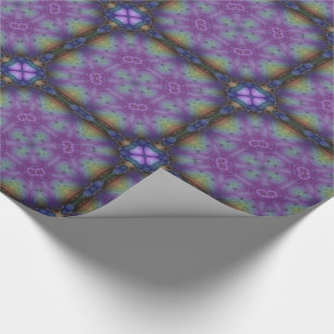 Paradise Carré Pattern Wrapping Paper
