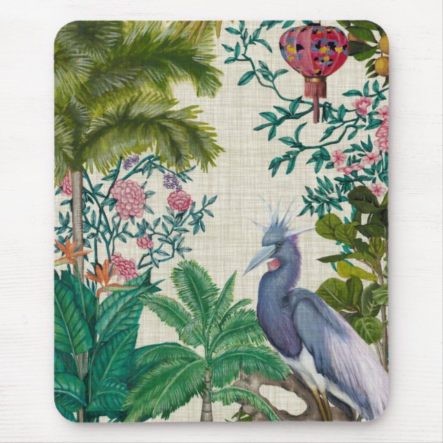 Paradise Chinoiserie Mouse Mat (Front)