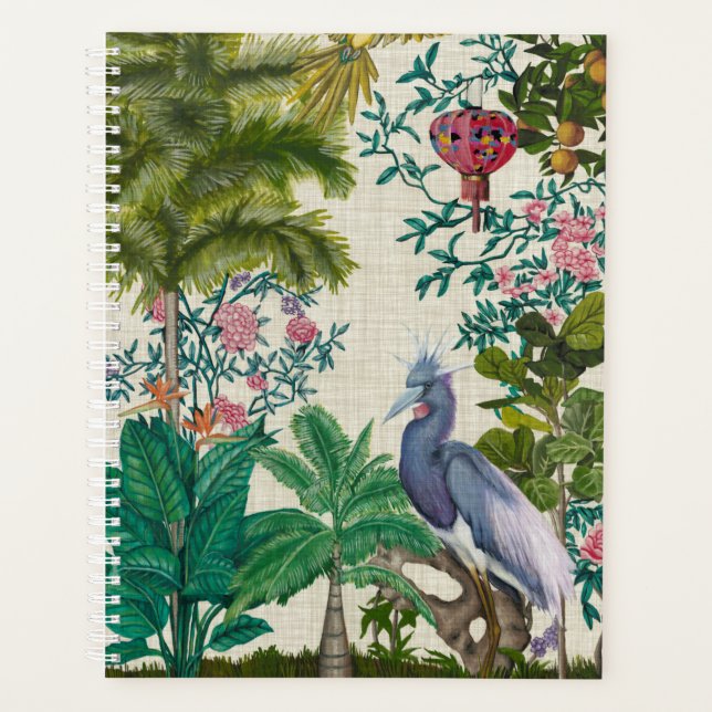 Paradise Chinoiserie Planner (Front)