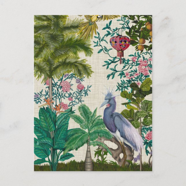 Paradise Chinoiserie Postcard (Front)