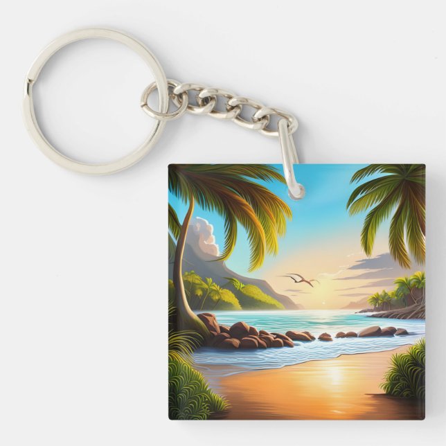 Paradise Cove Key Ring (Front)