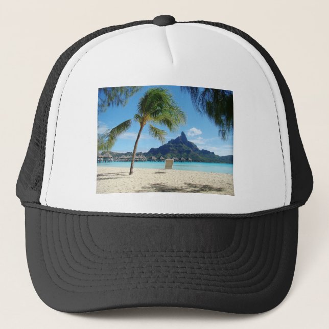 Paradise Does Exist Trucker Hat (Front)