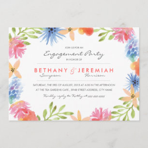 Paradise Engagement Party Invitation