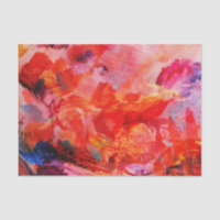 Paradise Floral Bird Phoenix Rising Flame Art