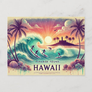 Paradise Found: Hawaii Postcard