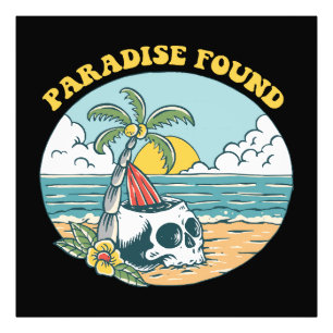 PARADISE FOUND PHOTO PRINT
