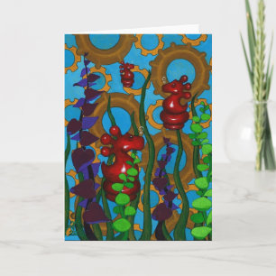 Paradise Greetings Card