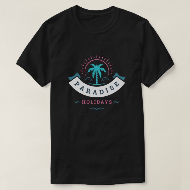 PARADISE HOLIDAYS T-Shirt (Design Front)