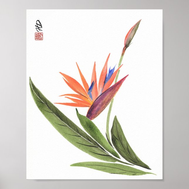 Paradise in Bloom Poster (Front)