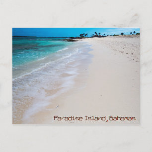 Paradise Island Beach Postcard