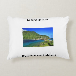 Paradise Island/ Dominica/Dominique Nature Island Decorative Cushion