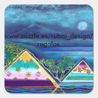 Paradise Island individualized sticker