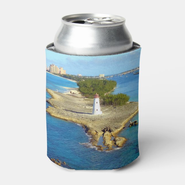 Paradise Island Light Can Cooler (Can Front)
