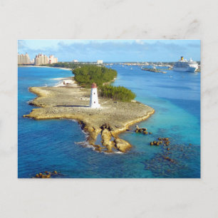 Paradise Island Light Postcard