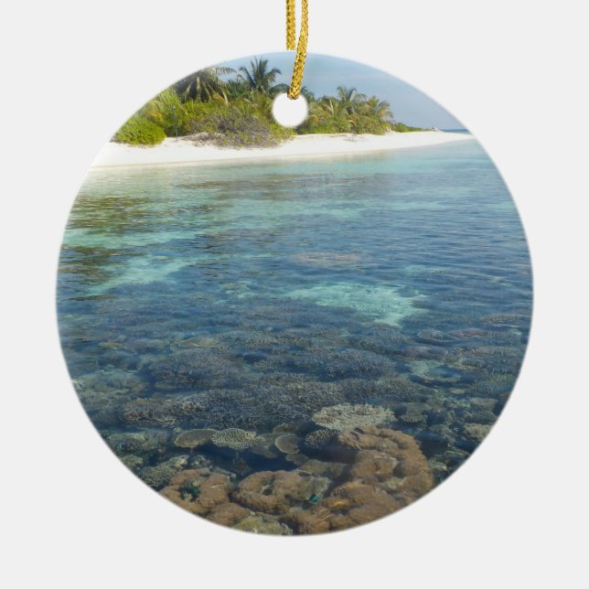 Paradise Island Ornament (Front)