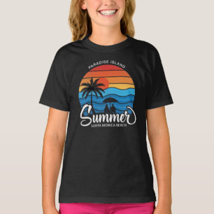 Paradise Island Santa Monica Beach-35307 T-Shirt