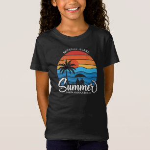 Paradise Island Santa Monica Beach-35307 T-Shirt