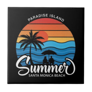Paradise Island Santa Monica Beach-35307 Tile