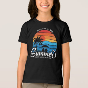 Paradise Island Santa Monica Beach-35307 Tri-Blend Shirt
