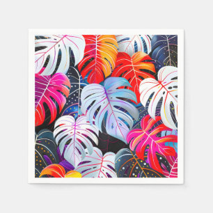 Paradise Jungle Tropical Foliage Napkin