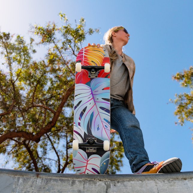 Paradise Jungle Tropical Foliage Skateboard (Outdoor 1)