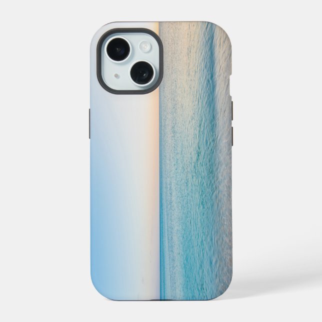 Paradise Modern Sea View  iPhone 15 Case (Back)