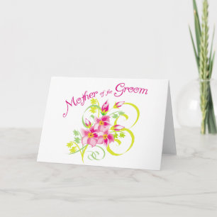 Paradise Mother of the Groom Gifts Card