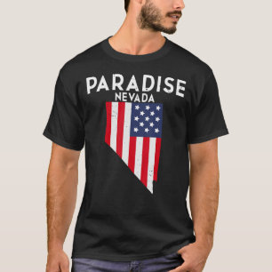 Paradise Nevada USA State America Travel Nevadan T-Shirt