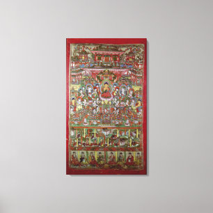 Paradise of Amitabha Canvas Print
