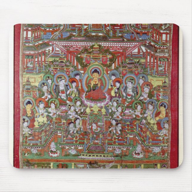 Paradise of Amitabha Mouse Mat (Front)