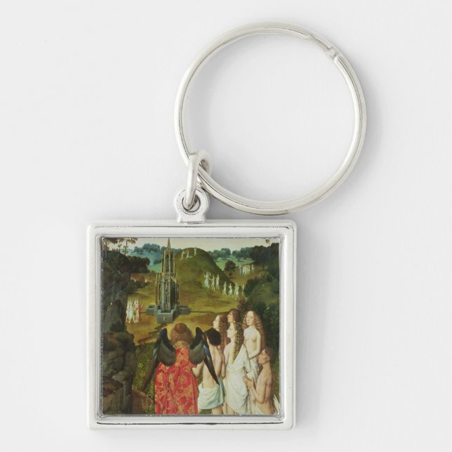 Paradise of the Symbolic Fountain Key Ring (Front)