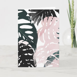 Paradise Palm Fronds Card