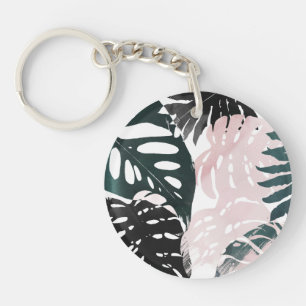 Paradise Palm Fronds Key Ring