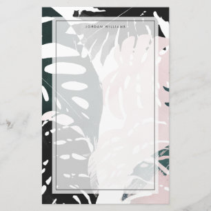 Paradise Palm Fronds Stationery