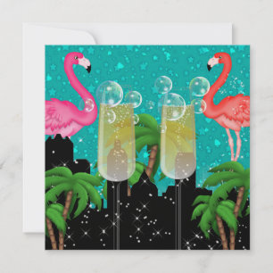 Paradise Party in Style Bright Lights - SRF Invitation