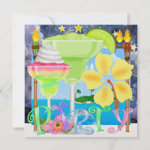 Paradise PARTY / Luau - SRF Invitation