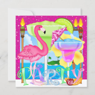 Paradise PARTY / Luau - SRF Invitation