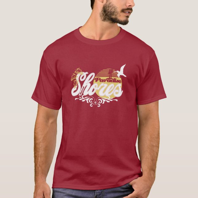 Paradise shore retreat T-Shirt (Front)