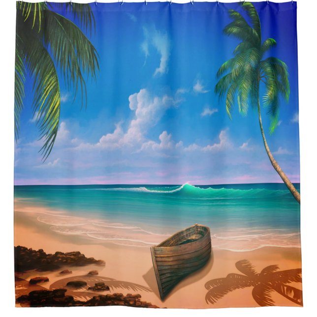 Paradise Shower Curtain (Front)