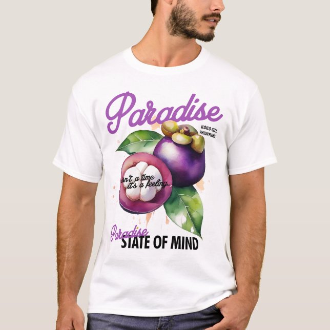 Paradise State of Mind - Mangosteen T-Shirt (Front)