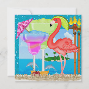 Paradise Wedding - SRF Invitation